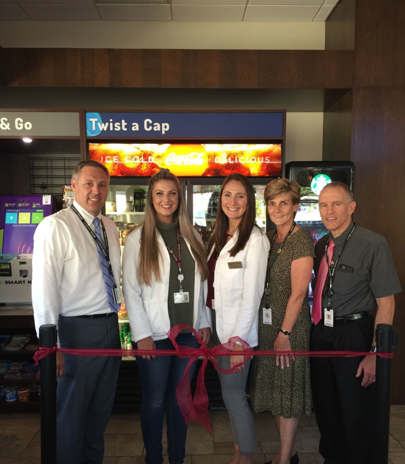 Scene Setters -- MCPHS ribbon cutting